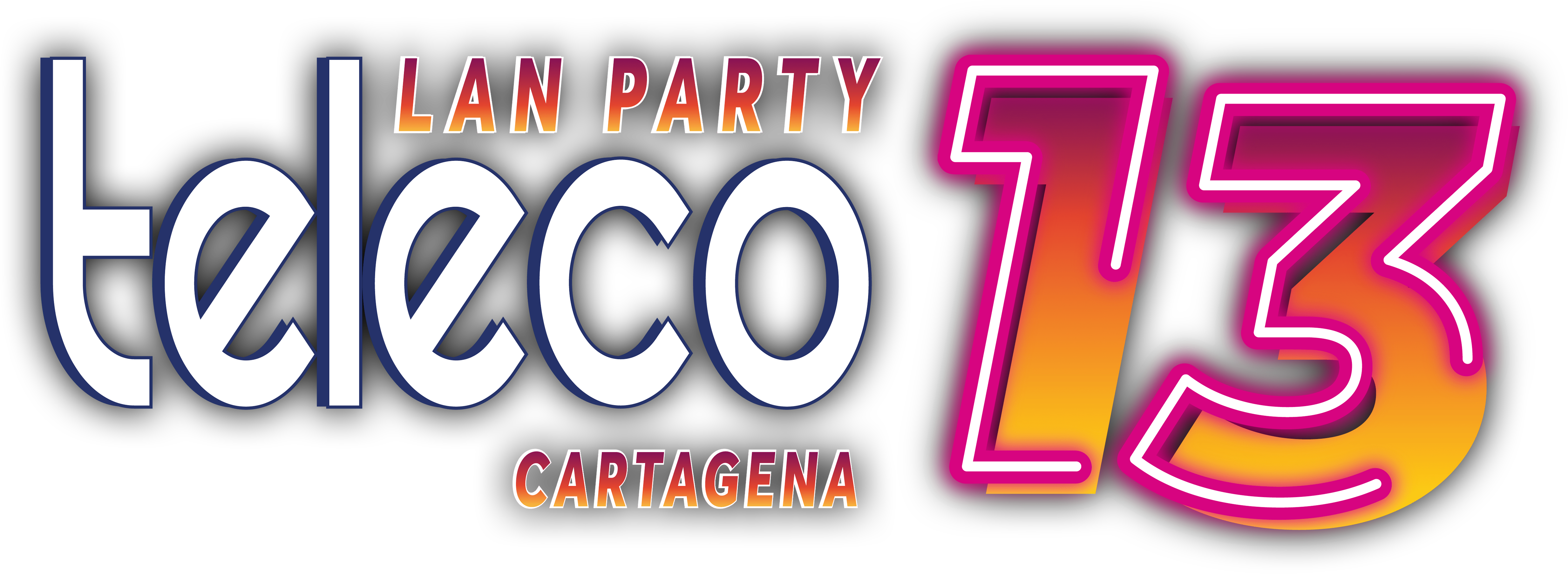 Logotipo Teleco LAN Party 13 Cartagena